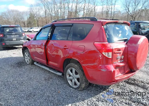 2008 Toyota Rav4 Limited z USA, uszkodzony, nr VIN JTMBD31V286074926